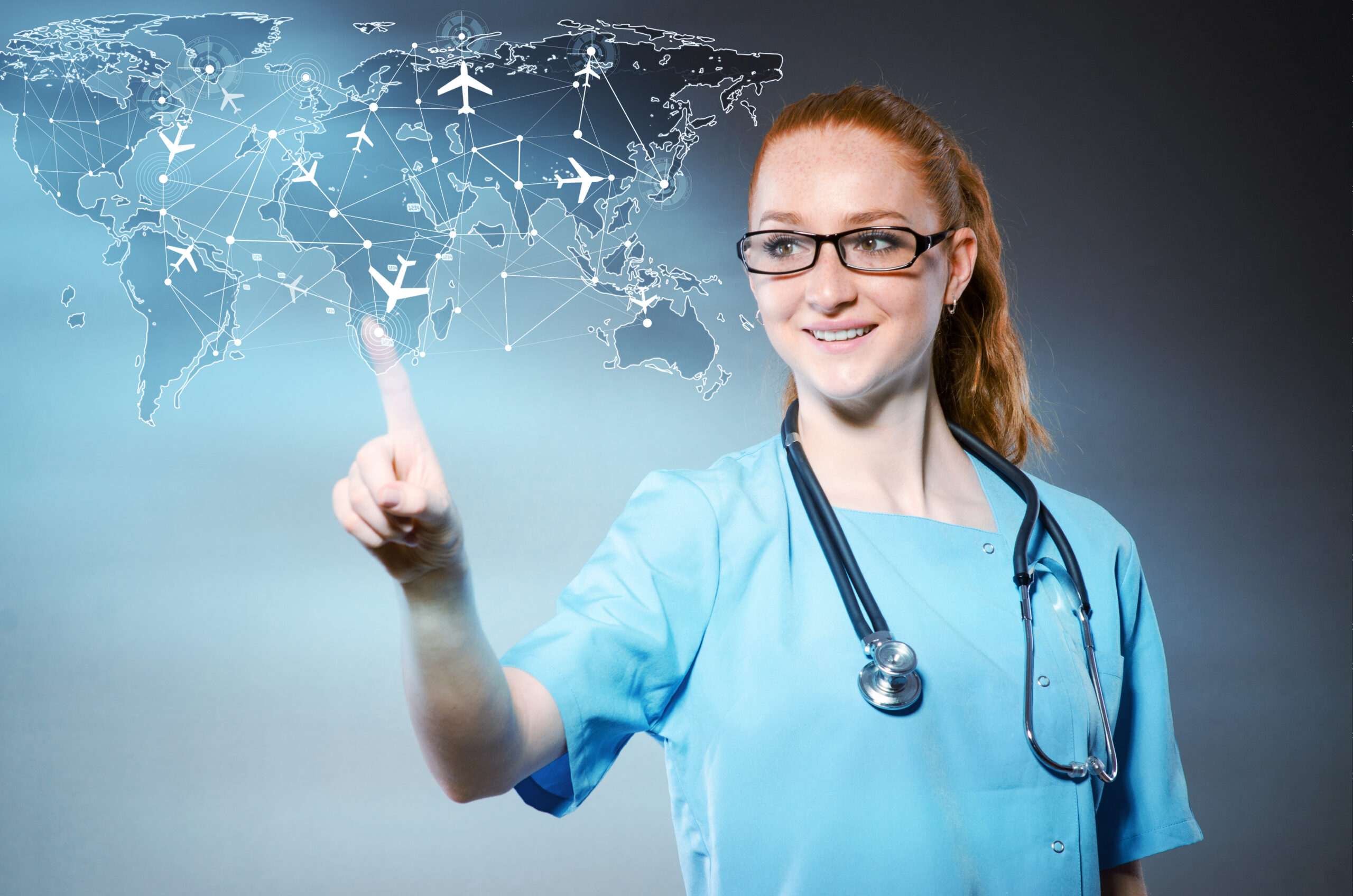Woman,Doctor,In,Medivac,Concept